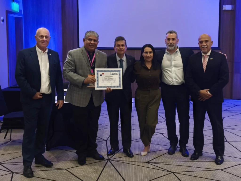 Visita de ALASCA a SAGSE LATAM Expo Panamá
